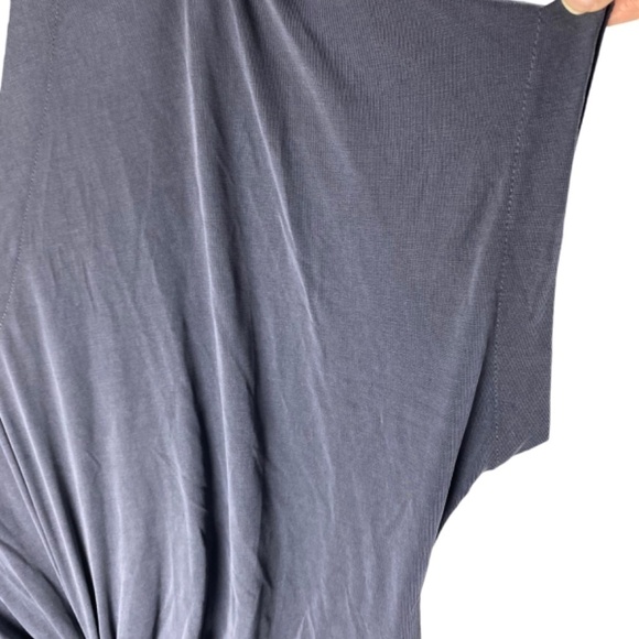 COA - Knotted Dress Modal Blend Lagenlook Below-Knee length in Gray Size 2 (M) - Picture 3 of 6
